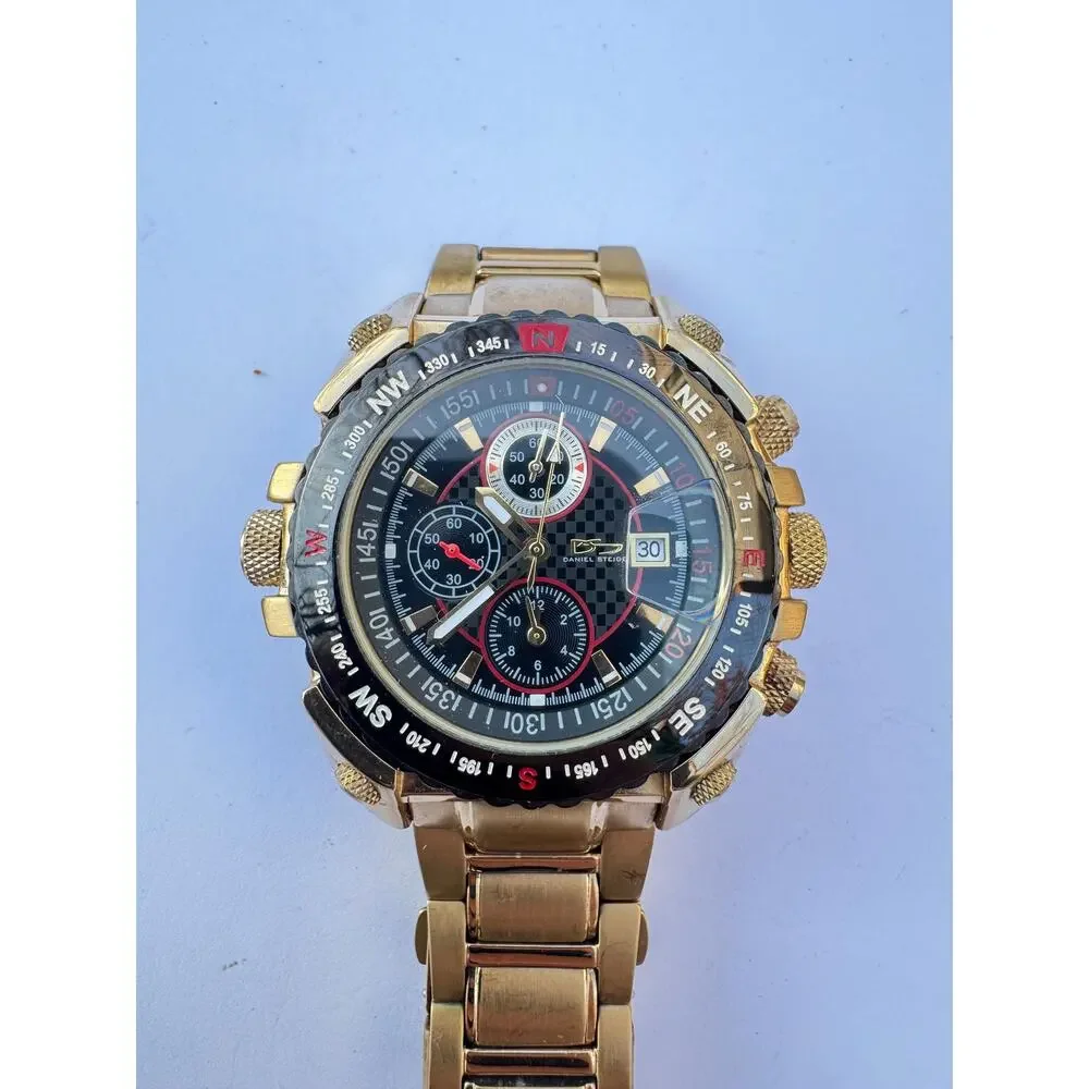 Daniel Steiger 9067G-M Men's Chronograph (Needs New Band and Battery)